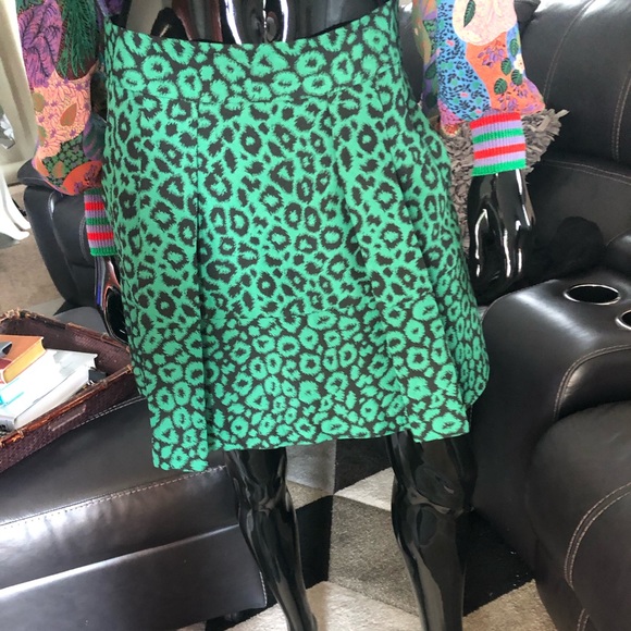 Banana Republic Green/Black Skirt - Picture 12 of 16